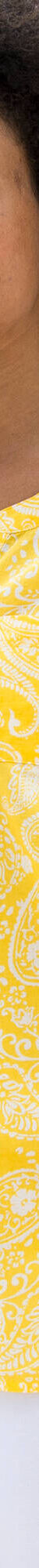 Tunique imprimé cachemire, manches retroussables (jaune / blanc) Tunique imprimé cachemire, manches retroussables (jaune / blanc)